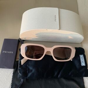 Prada Sunglasses PR 17WS in light pink